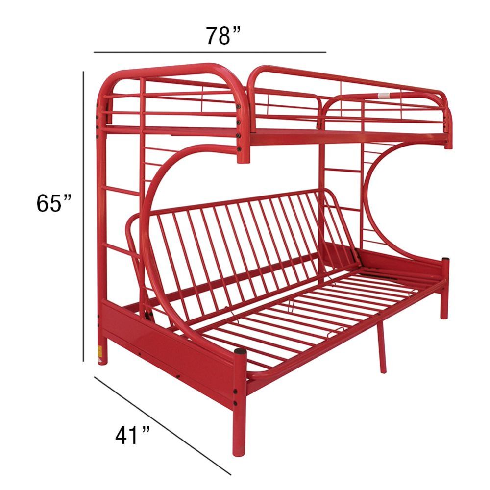 Eclipse Twin/Full/Futon Bunk Bed