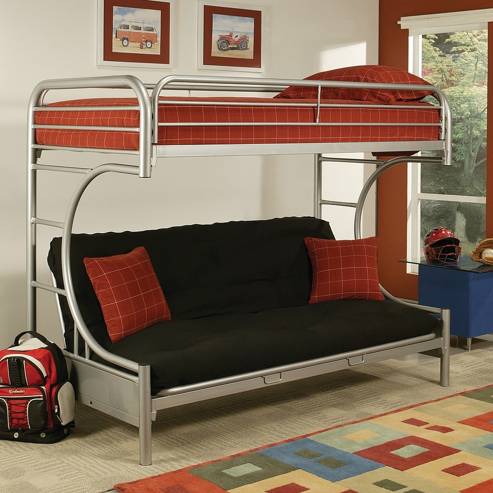 Eclipse Twin/Full/Futon Bunk Bed