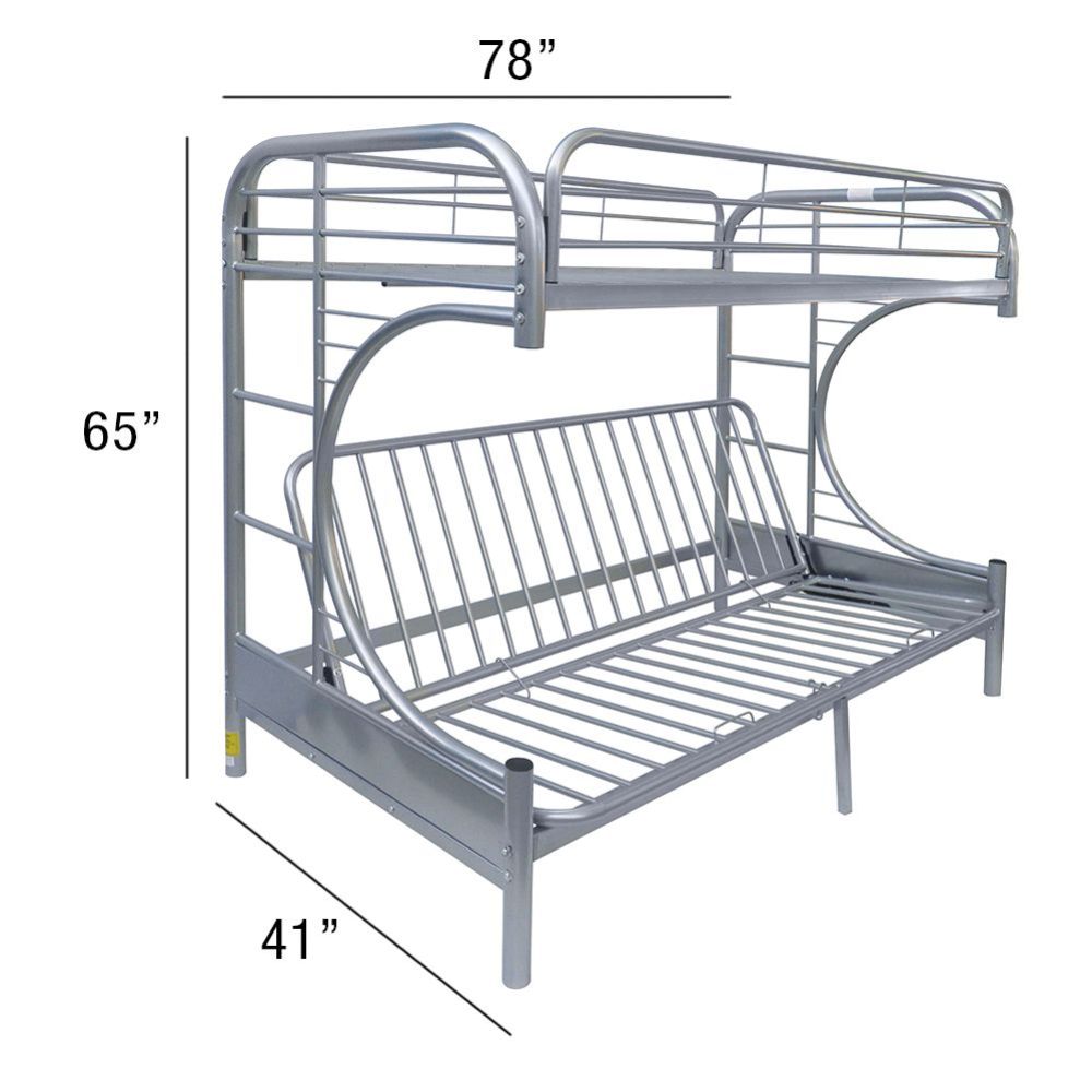 Eclipse Twin/Full/Futon Bunk Bed