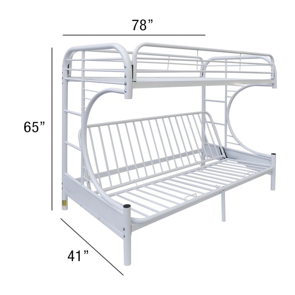 Eclipse Twin/Full/Futon Bunk Bed