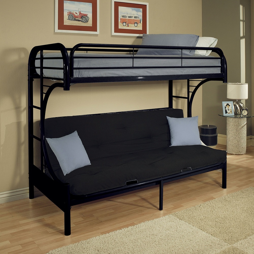 Eclipse Twin XL/Queen/Futon Bunk Bed