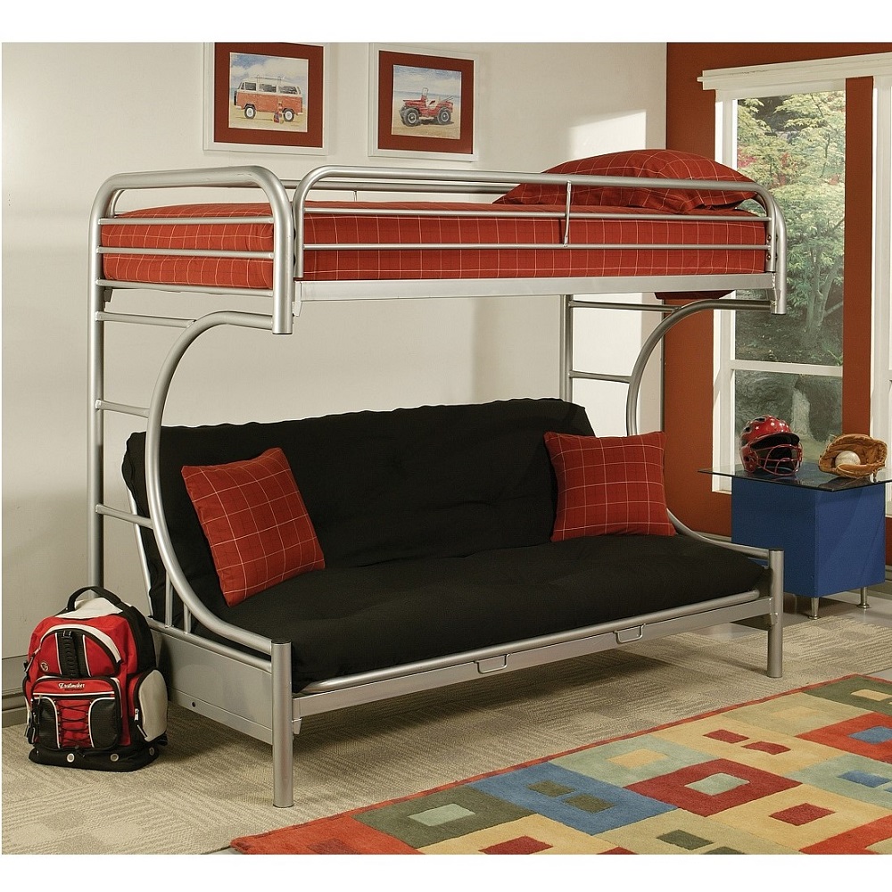 Eclipse Twin XL/Queen/Futon Bunk Bed