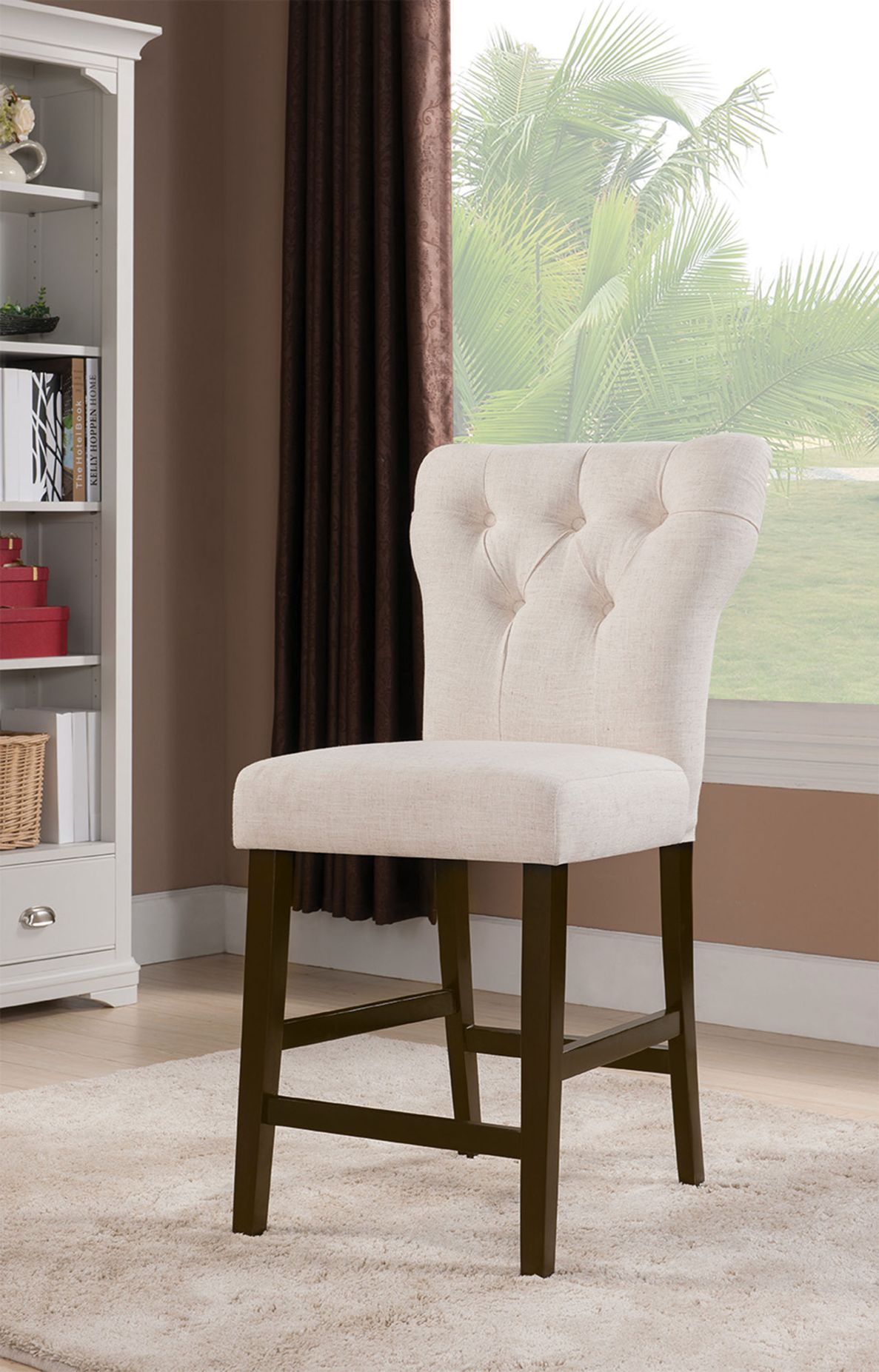 Effie Counter Height Chair (2Pc)