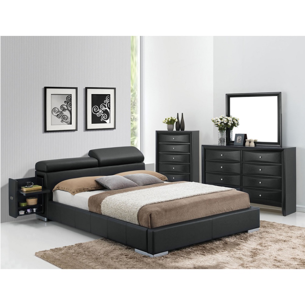 Manjot Queen Bed